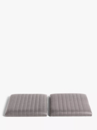John Lewis Brooks II Bench Seat Pads, Mocha, Set of 3 - thumbnail 5