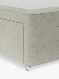 Hypnos Pocket Sprung Upholstered 4 Drawer Divan Base, Super King Size - thumbnail 3