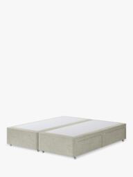 Hypnos Pocket Sprung Upholstered 4 Drawer Divan Base, Super King Size