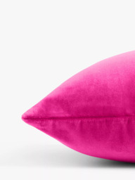 John Lewis Rectangular Cotton Velvet Cushion - thumbnail 3