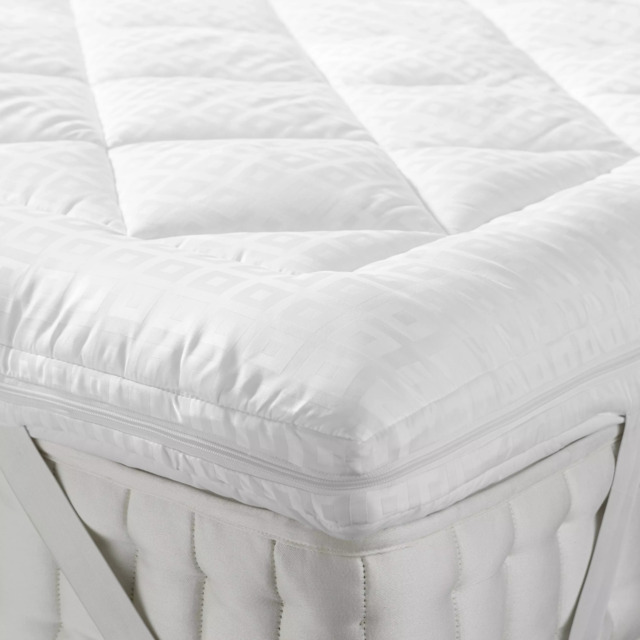 John Lewis Synthetic Soft Touch Washable Dual Layer 5cm Deep Mattress Topper - image 1