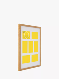 "John Lewis Photo Frame & Mount, 7 Photo, 4 x 6"" (10 x 15cm), FSC-Certified (Oak)" - thumbnail 3