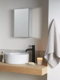 John Lewis Small Single Mirror-Sided Bathroom Cabinet - thumbnail 2