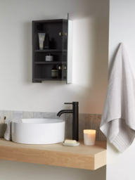 John Lewis Small Single Mirror-Sided Bathroom Cabinet - thumbnail 3