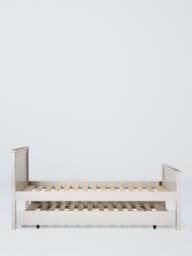 John Lewis Lyra Trundle Bed Frame, Linen, Single - thumbnail 2