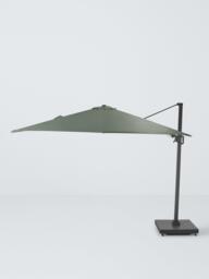 John Lewis Freestanding Premium Adjustable Parasol & Base, 3m