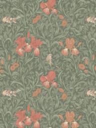 William Morris At Home Iris Made to Measure Curtains or Roman Blind, Sage - thumbnail 1