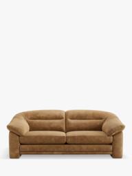 At the Helm Alba Large 3 Seater Leather Sofa - thumbnail 2