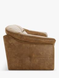 At the Helm Alba Large 3 Seater Leather Sofa - thumbnail 3