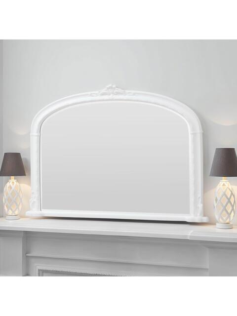 Yearn Victorian Arched Overmantel Wall Mirror, 89 x 127cm - image 1