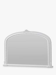 Yearn Victorian Arched Overmantel Wall Mirror, 89 x 127cm - thumbnail 2
