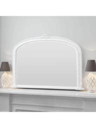 Yearn Victorian Arched Overmantel Wall Mirror, 89 x 127cm - thumbnail 1