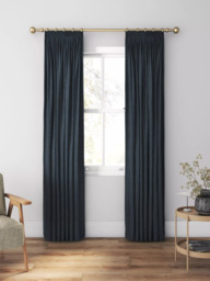 Harlequin Mineral Made to Measure Curtains or Roman Blind, Ink - thumbnail 3