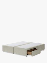 Hypnos Pocket Sprung Upholstered 2 Drawer Divan Base, Super King Size - thumbnail 2