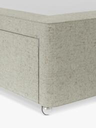 Hypnos Pocket Sprung Upholstered 2 Drawer Divan Base, Super King Size - thumbnail 3