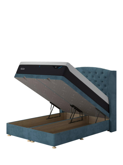TEMPUR® Suffolk Ottoman Bed, Super King Size - image 1