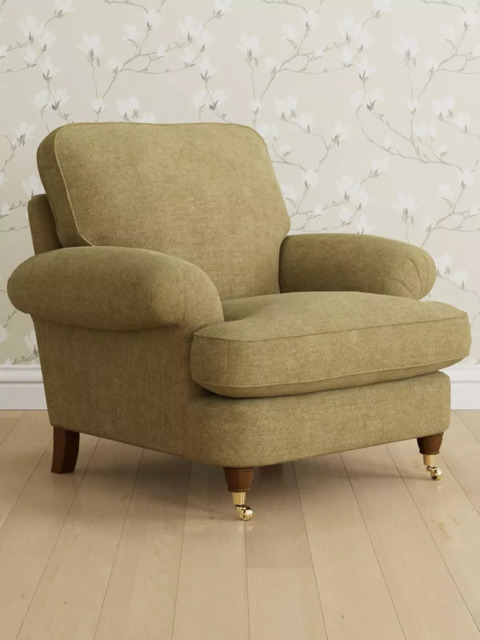 Laura Ashley Beaumaris Armchair, Teak Leg - image 1