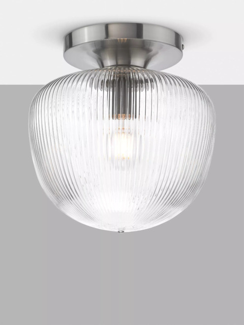 Där Abrielle Flush Mount Ceiling Light, Amber - image 1