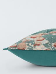 John Lewis Quarzo Cushion, Teal - thumbnail 4