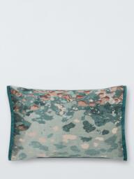 John Lewis Quarzo Cushion, Teal - thumbnail 1