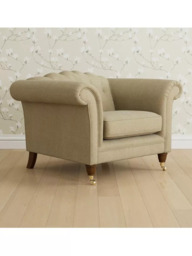 Laura Ashley Gloucester Armchair, Teak Leg - thumbnail 1