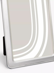 John Lewis Rounded Corner Photo Frame, Silver - thumbnail 2