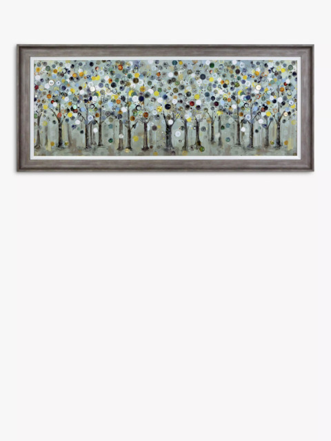 John Lewis Ulyana Hammond 'The Timekeeper' Framed Canvas, 72 x 167cm, Grey/Multi - image 1