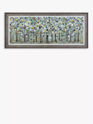 John Lewis Ulyana Hammond 'The Timekeeper' Framed Canvas, 72 x 167cm, Grey/Multi - thumbnail 1