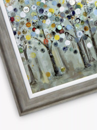 John Lewis Ulyana Hammond 'The Timekeeper' Framed Canvas, 72 x 167cm, Grey/Multi - thumbnail 3