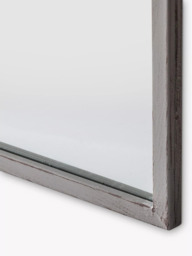 Moroccan Nights Metal Frame Indoor/Outdoor Wall Mirror, 150 x 61cm, Grey - thumbnail 4