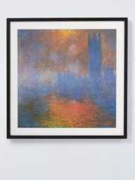 John Lewis Claude Monet 'Houses of Parliament' Framed Print, 70 x 70cm, Multi - thumbnail 1