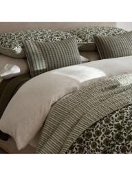 West Elm Laney Floral Quilted Bedspread, Elm - thumbnail 3