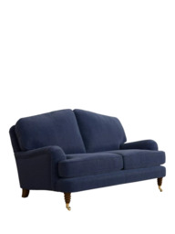 Laura Ashley Lynden Small 2 Seater Sofa, Teak Leg - thumbnail 1