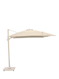 Pacific Glow Challenger T2 Square LED Light Parasol & Base with Cover, 3m