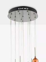 Där Aurellia 15 Pendant Cluster Ceiling Light, Copper/Bronze - thumbnail 3