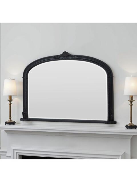 Yearn Victorian Arched Overmantel Wall Mirror, 89 x 127cm - image 1