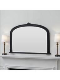 Yearn Victorian Arched Overmantel Wall Mirror, 89 x 127cm - thumbnail 1
