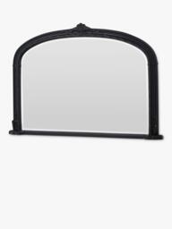 Yearn Victorian Arched Overmantel Wall Mirror, 89 x 127cm - thumbnail 2