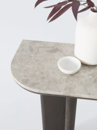 John Lewis Ritz Marble Console Table, Brown - thumbnail 4