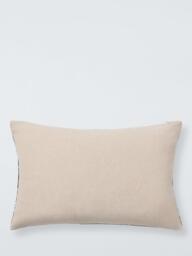 John Lewis Pacarro Cushion, Indigo - thumbnail 2