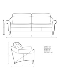 John Lewis Camber Grand 4 Seater Leather Sofa, Light Leg - thumbnail 2