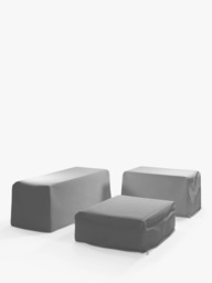 John Lewis Platform Corner Garden Dining/Lounge Set Furniture Cover, 3 Piece