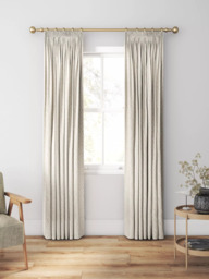 Clarke & Clarke Trelica Made to Measure Curtains or Roman Blind, Pebble - thumbnail 3
