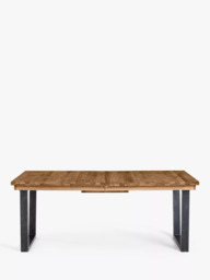 John Lewis Calia 8-10 Seater Extending Dining Table, Solid Oak - thumbnail 1