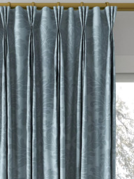 Sanderson Lymington Damask Made to Measure Curtains or Roman Blind, Sky Blue - thumbnail 6