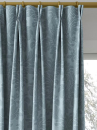 Sanderson Lymington Damask Made to Measure Curtains or Roman Blind, Sky Blue - thumbnail 4