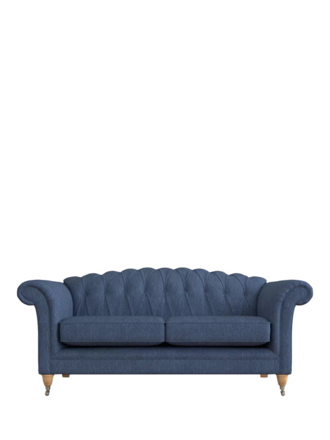 Laura Ashley Gloucester Large 3 Seater Sofa, Oak Leg - image 1