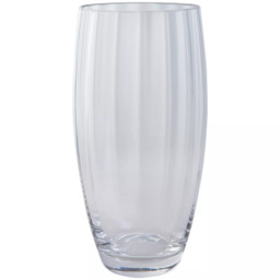 Dartington Crystal Florabundance Bouquet Barrel Vase, H24cm, Clear - thumbnail 1
