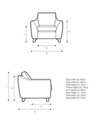 G Plan Vintage The Sixty Eight Armchair - thumbnail 2