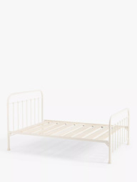 Wrought Iron And Brass Bed Co. Edward Slatted Bed Frame, Double - thumbnail 1